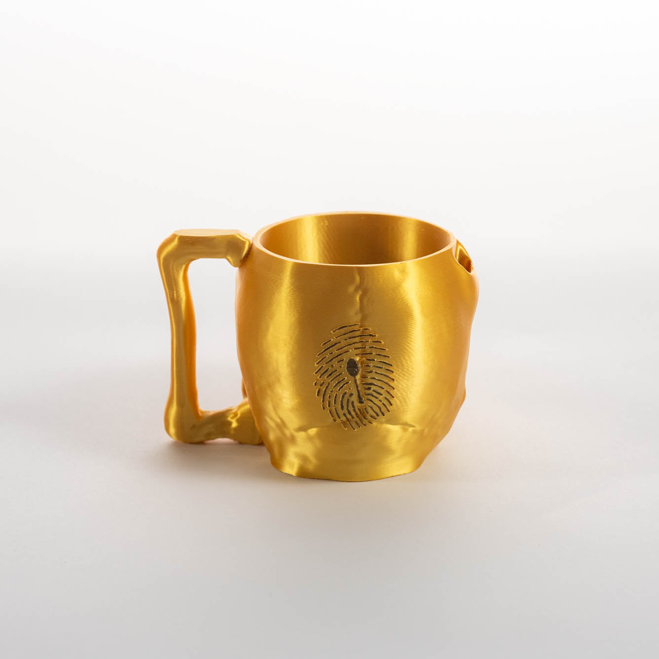 Gold Skull Pint Holder