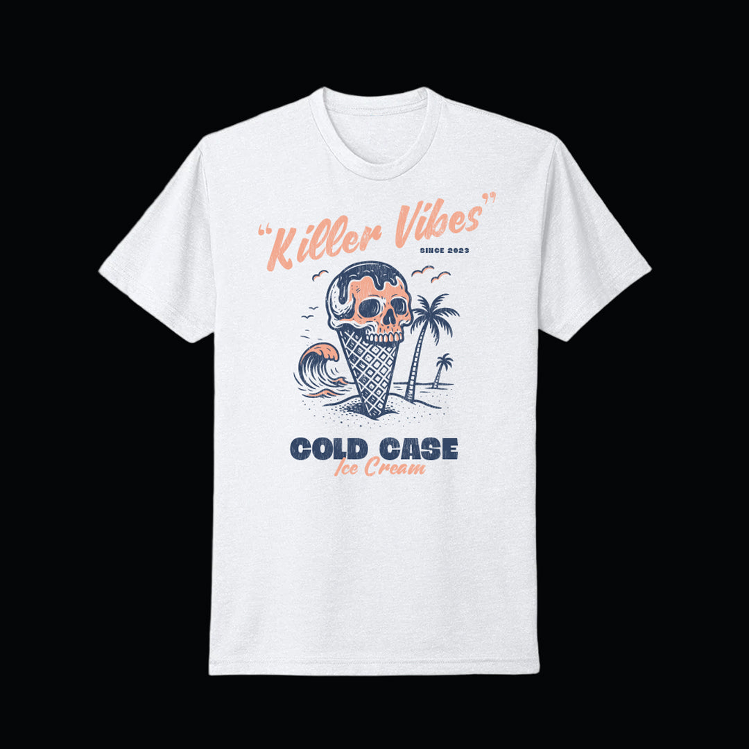 White Killer Vibes T-Shirt