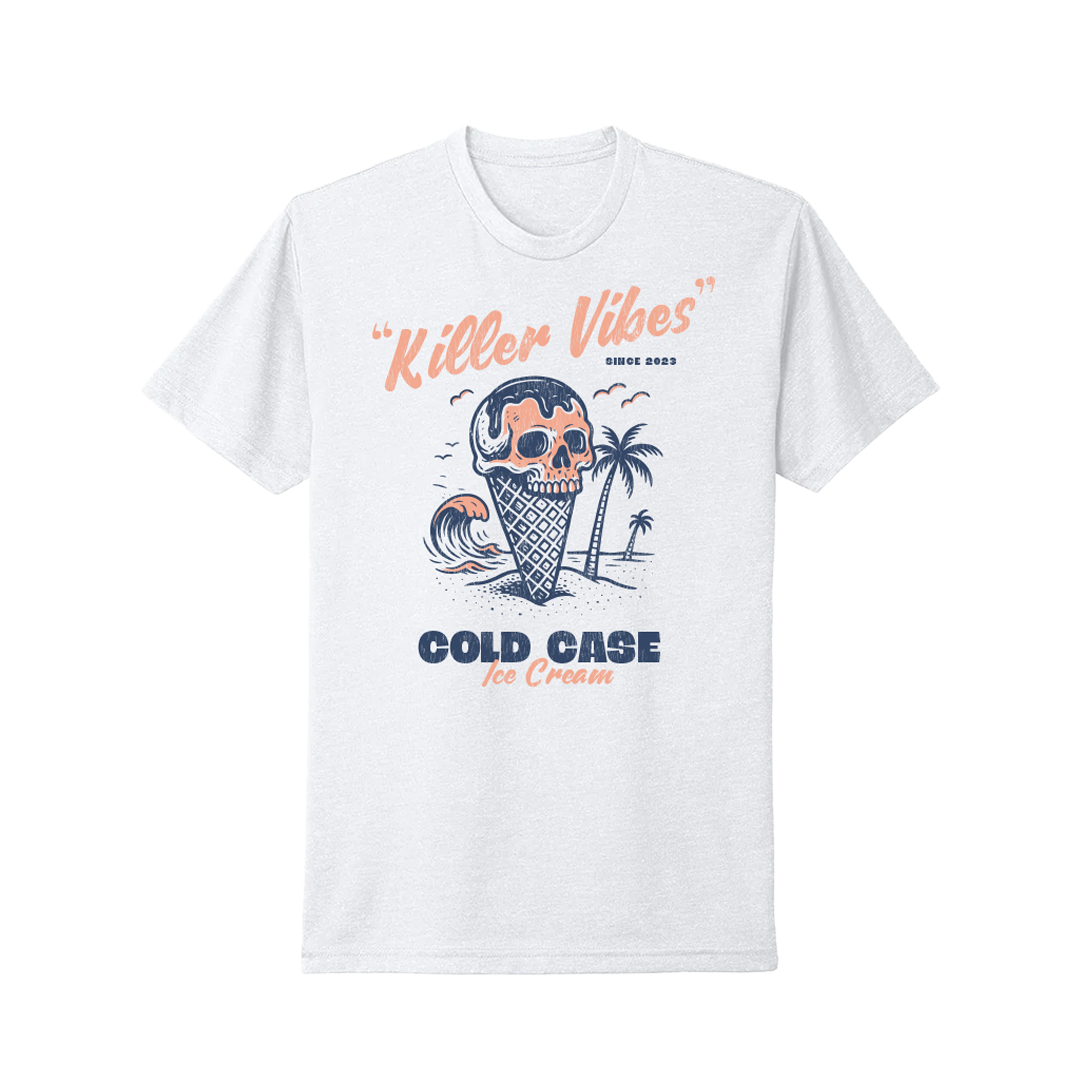 White Killer Vibes T-Shirt